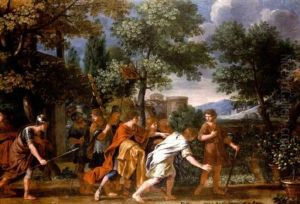 Cincinnatus Receiving The Deputies Of The Senate by Giacinto Gimignani