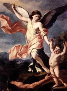 The Guardian Angel by Giacinto Gimignani