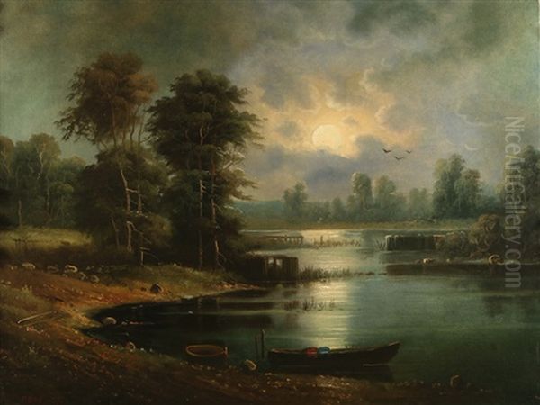 Woodland By Moonlight - view 1
