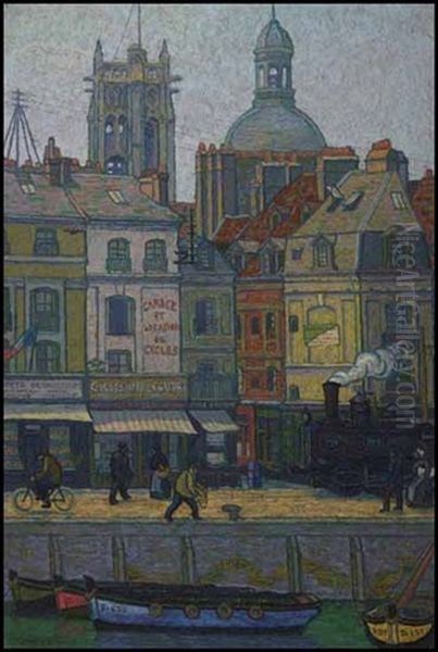 Le Quai Duquesne, Dieppe - view 1