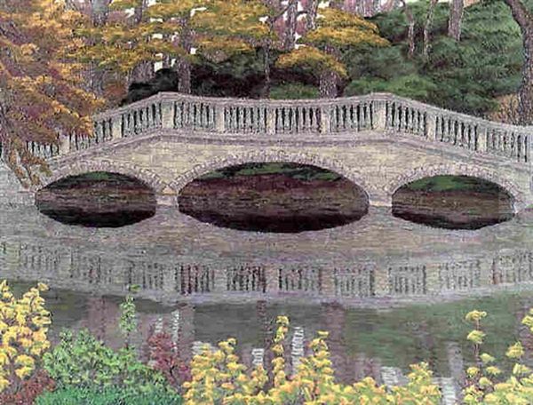 Kenwood Pond, Autumn - view 1