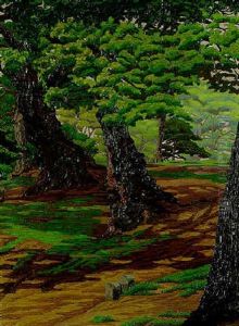 Hampstead Heath, Spring by Charles Ginner