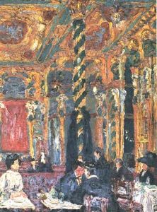 The Cafe Royal by Charles Ginner