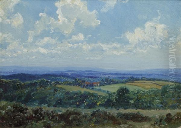The South Downs From The Forest Ridge (pair) - view 1