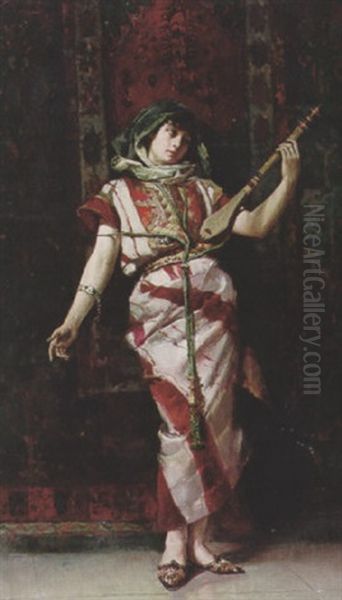 The Lute Player - view 1