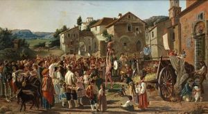 A Street Market by Edoardo Gioja