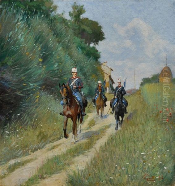 Cavalleggeri In Perlustrazione - view 1
