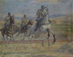 Artiglieri A Cavallo by Luigi Gioli
