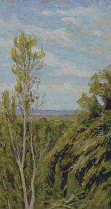 Paesaggio Di Fauglia by Luigi Gioli