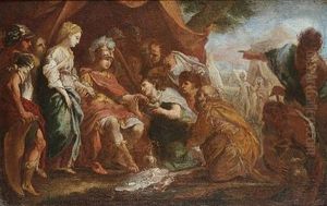 The Continence Of Scipio by Simone Gionima