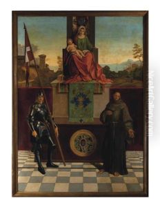 The Madonna With Saints Francis And Liberale (the Castelfranco Madonna)