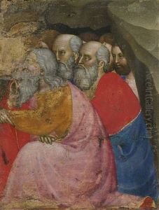 The Righteous Of The Old Testament, A Fragment From A Descent Into Limbo by (Giovanni di Jacopo di Guido da Giovanni da Milano