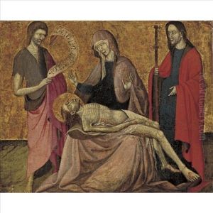 Pieta With Saints John The Baptist And James Pieta With Saints John The Baptist And James