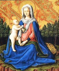 Madonna Dell'umilta by Giovanni d'Alemagna