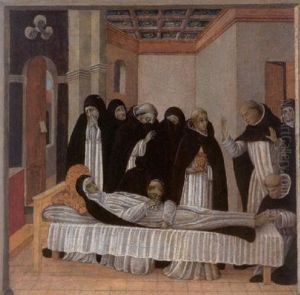 The Death Of Saint Catherine Of Siena The Death Of Saint Catherine Of Siena