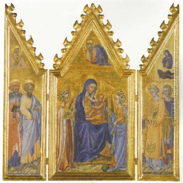 The Madonna And Child Enthroned With Saints Jerome, Bartholomew... - view 1