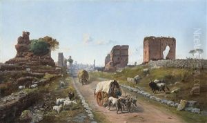 Via Appia Auf Der Hohe Der Quarto Miglio (via Appia All'altezza Del Iv Miglio)