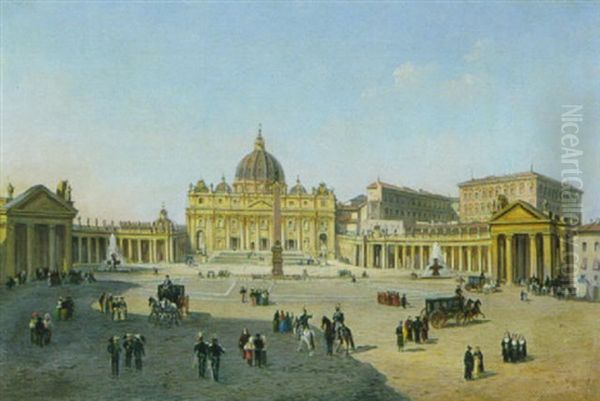 Der St. Petersplatz In Rom - view 1