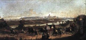 The Pope Leaving Rome
