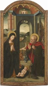 Nativita by Girolamo Giovenone