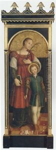 The Virgin And Child by Girolamo Giovenone