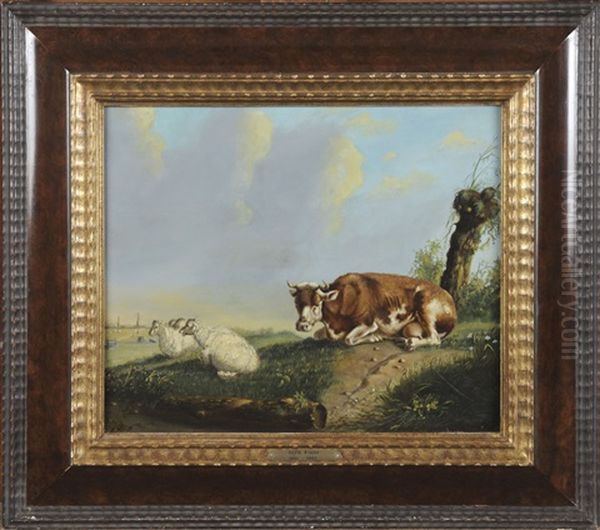 Vache Et Moutons - view 1