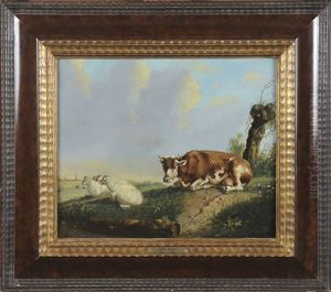 Vache Et Moutons Vache Et Moutons