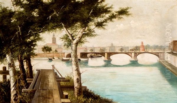 Vista De Sevilla Desde El Guadalquivir - view 1