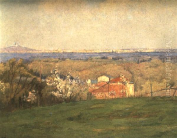 Paris, Vue Des Hauteurs De Saint-cloud - view 1