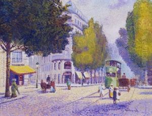 View Of Paris by Albert Girard