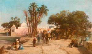 Orientalische Strassenszene