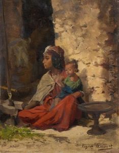 Maternite by Eugene Alexis Girardet