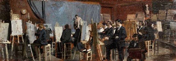 Concours D'anatomie A L'ecole Des Beaux-arts - view 1