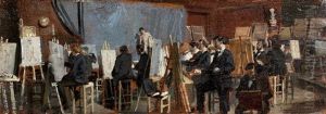 Concours D'anatomie A L'ecole Des Beaux-arts