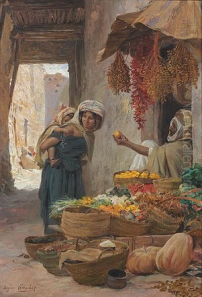 The Fruit Seller - view 1