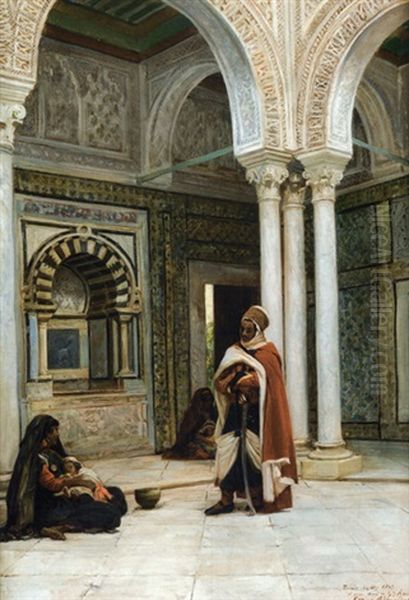 Dans La Cour Du Palais - view 1