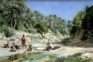 Lavandieres Au Bord De L'oued Lavandieres Au Bord De L'oued