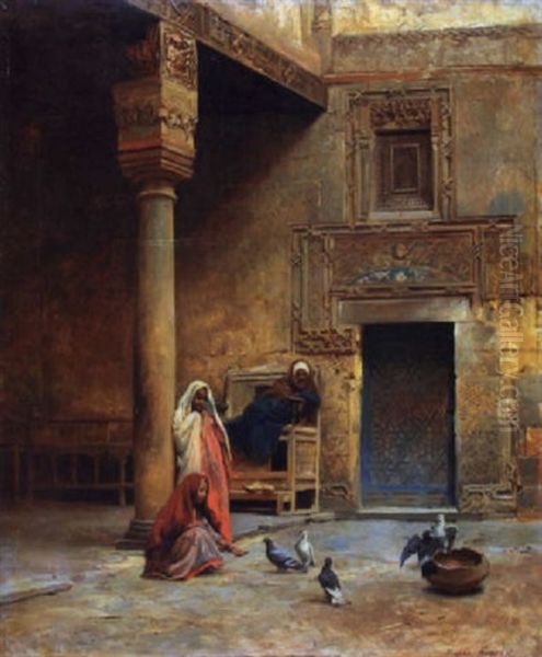 Une Cour Arabe - view 1
