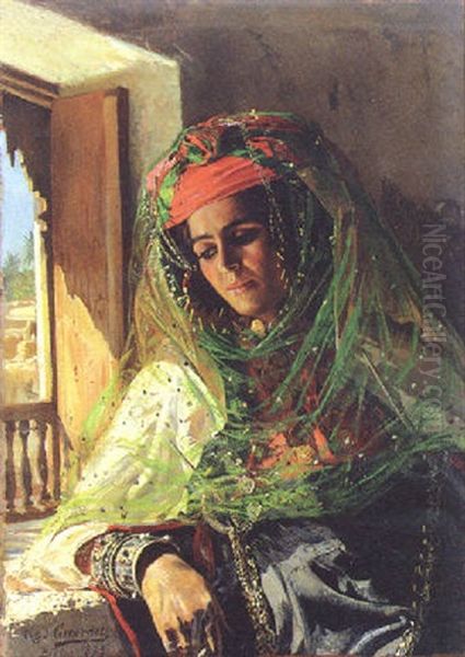 Femme A Sa Fenetre, Biskra - view 1