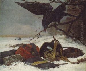 Apres La Bataille by Eugene Alexis Girardet