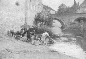 Laveuses A Moret