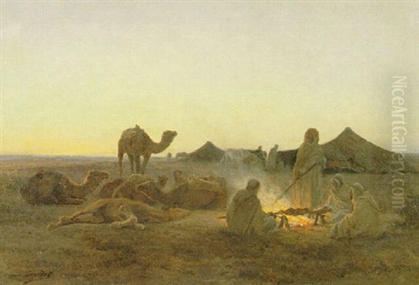 The Evening Encampment - view 1