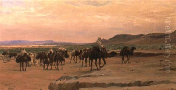Caravanes De Sel Dans Le Desert - view 1