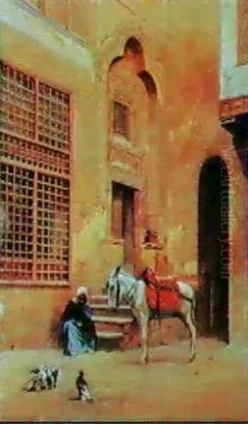 An Arabian Courtyard - view 1