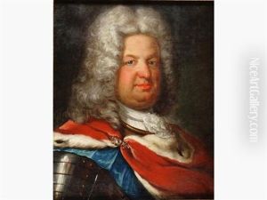 Portrait De Stanislas Leczinski Duc De Lorraine Et De Bar