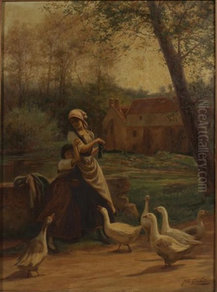 Geese And Girls - view 1
