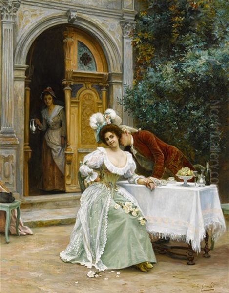 A Garden Flirtation - view 1