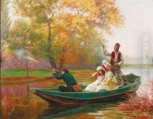 Hunting Party by Jules Girardet