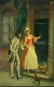 Billet De Logement by Jules Girardet