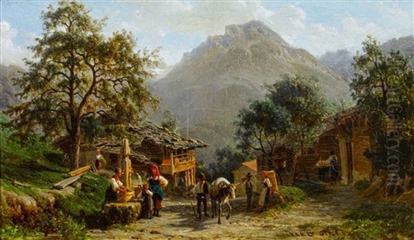 Landliche Szene - view 1
